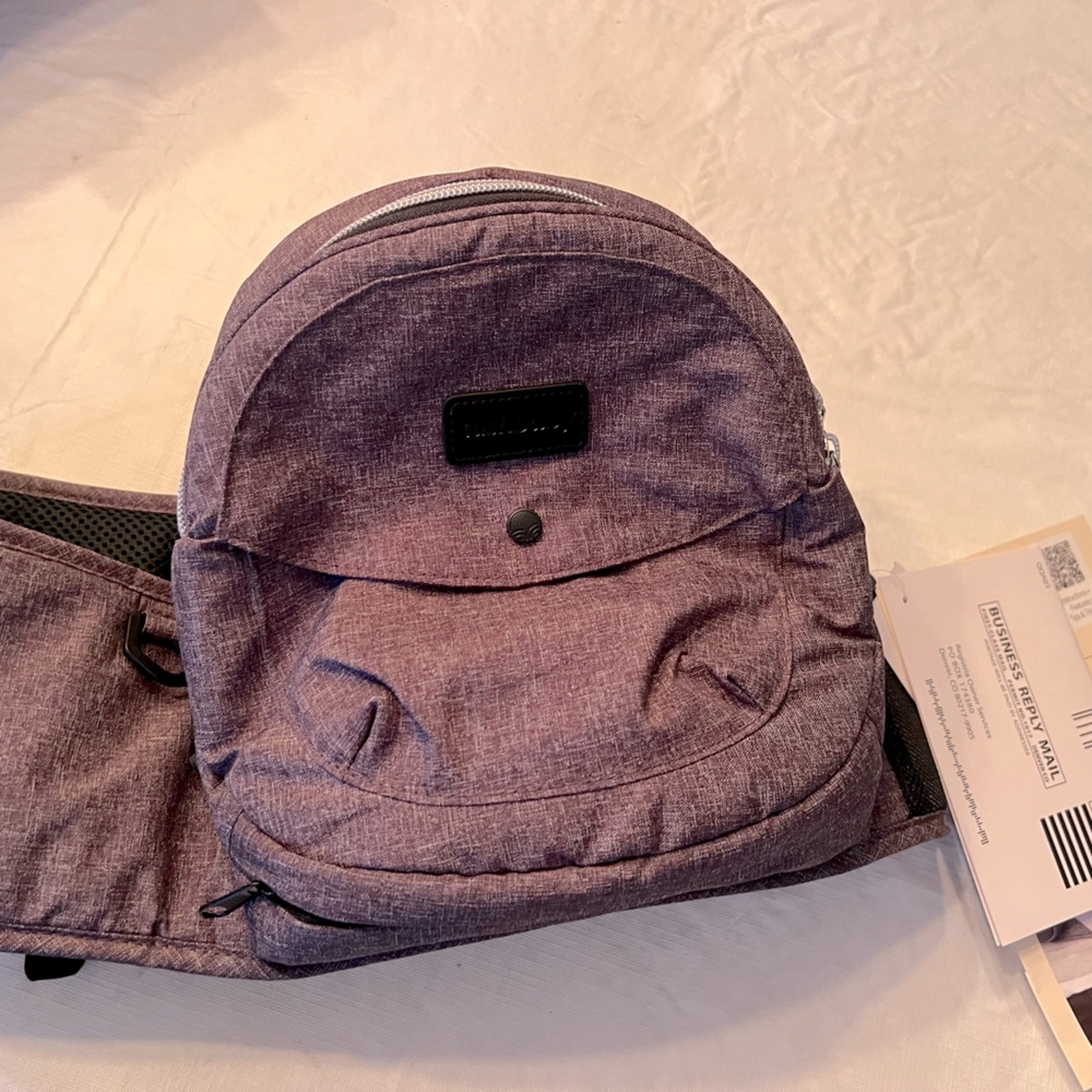 Brand New with tags Tush Baby Lite- charcoal.